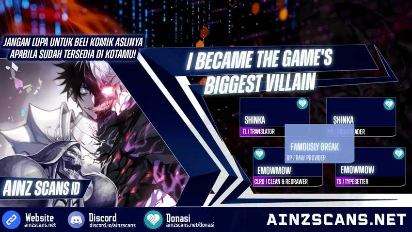 I Became The Game’s Biggest Villain Chapter 33