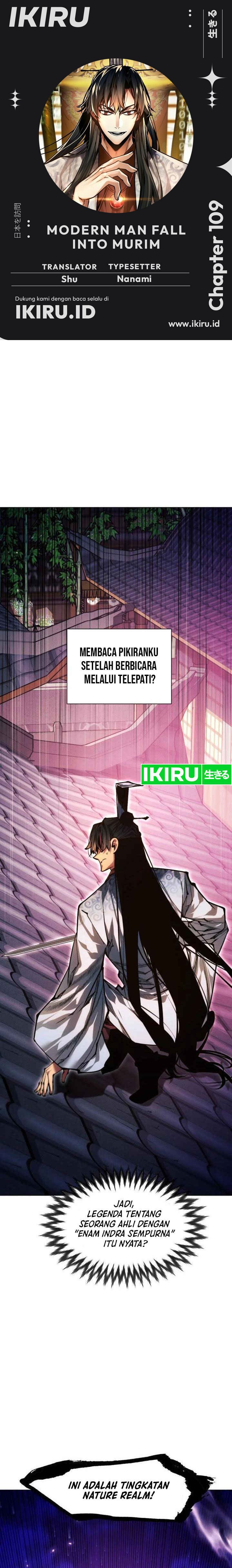 Modern Man Who Fall Into Murim Chapter 109