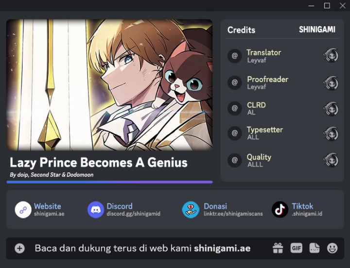 The Lazy Prince Becomes A Genius Chapter 111