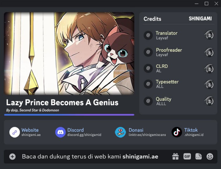 The Lazy Prince Becomes A Genius Chapter 112