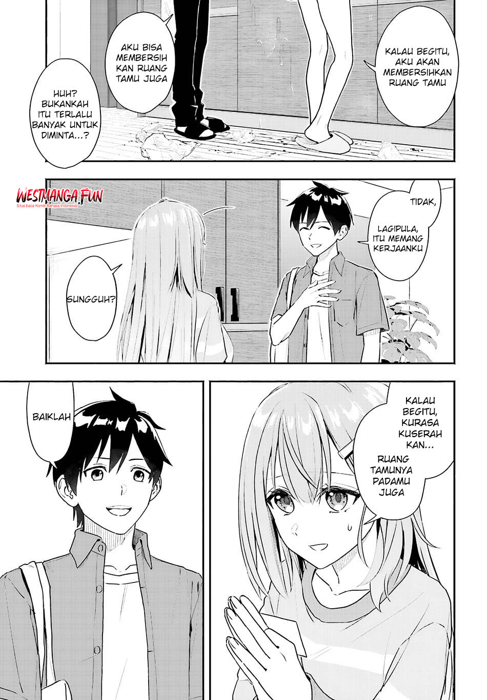 Kaji Daikou No Arubaito Wo Hajimetara Gakuen Ichi No Bishoujo No Kazoku Ni Kiniirarechaimashita Chapter 1