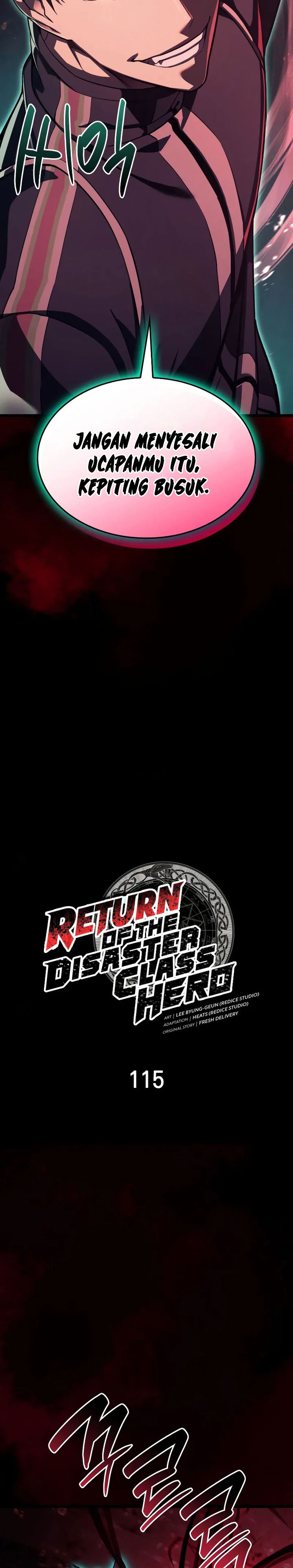 A Disaster-class Hero Has Returned Chapter 115