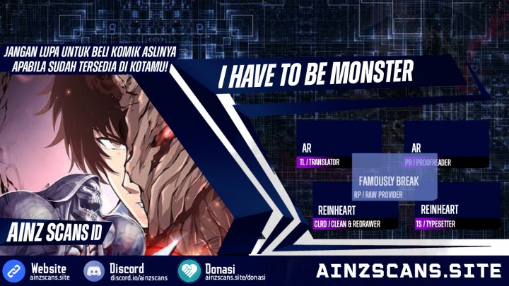 I Have To Be A Monster Chapter 37