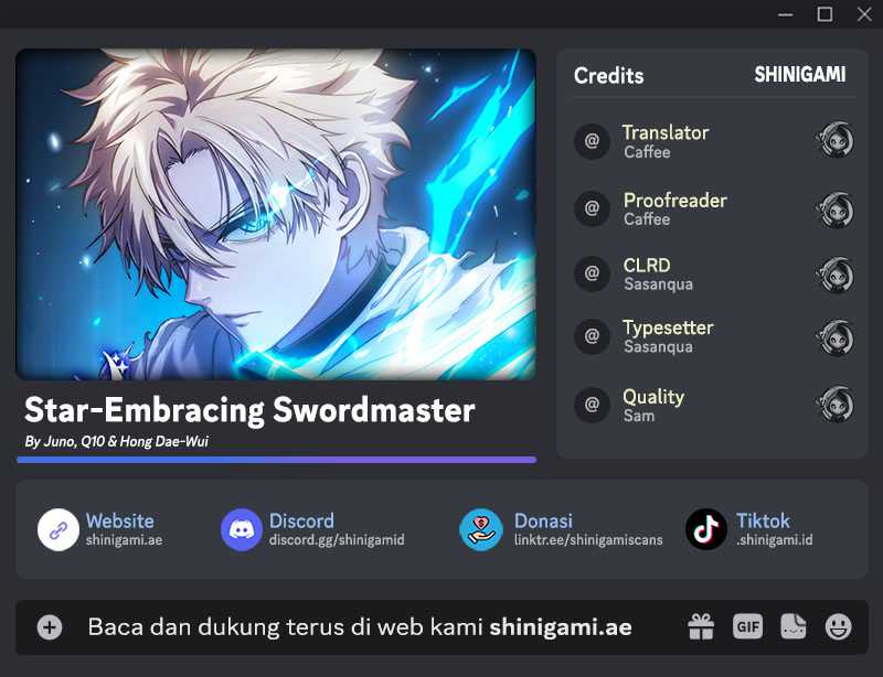 Star-embracing Swordmaster Chapter 16