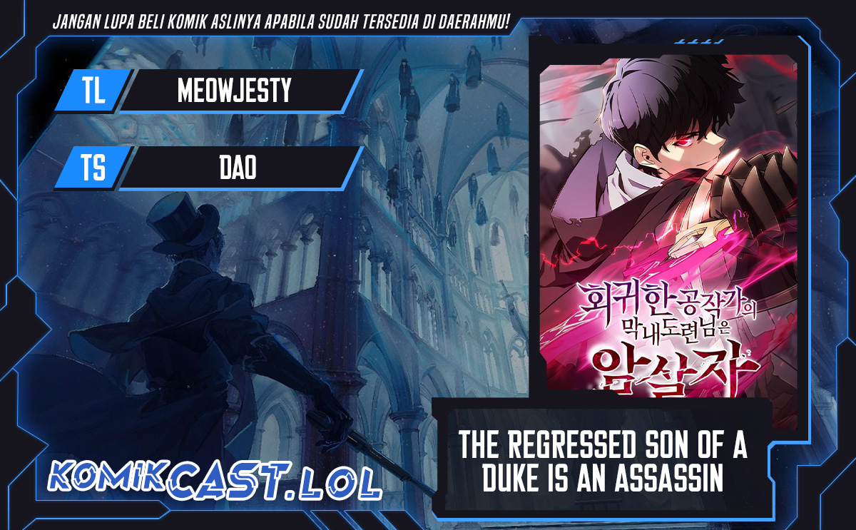 The Regressed Son Of A Duke Is An Assassin Chapter 1