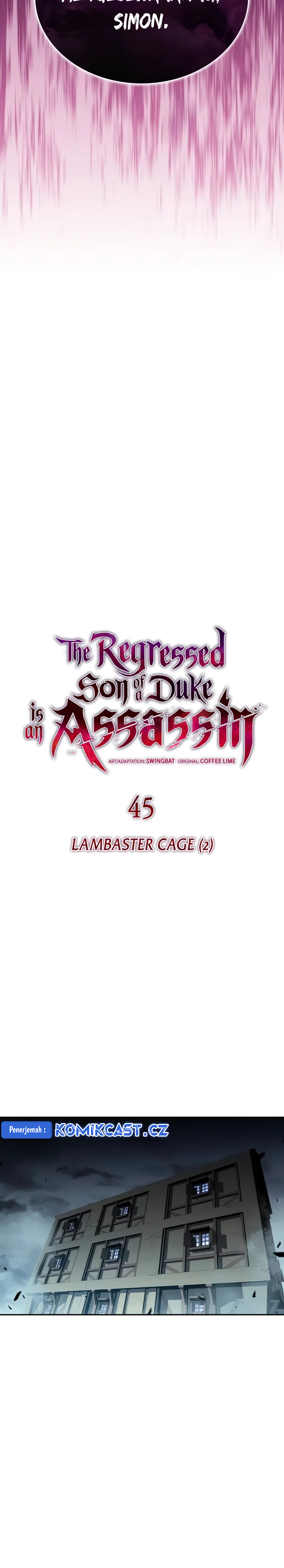 The Regressed Son Of A Duke Is An Assassin Chapter 45