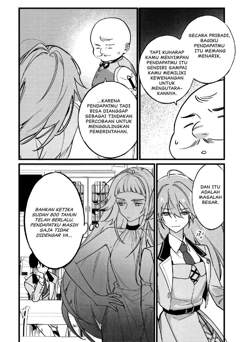 Doteihen Reijou Ni Hyoui Shita 800-nen Mae No Akujo Wa Hissori Seishun Wo Tanoshinde Iru Chapter 2