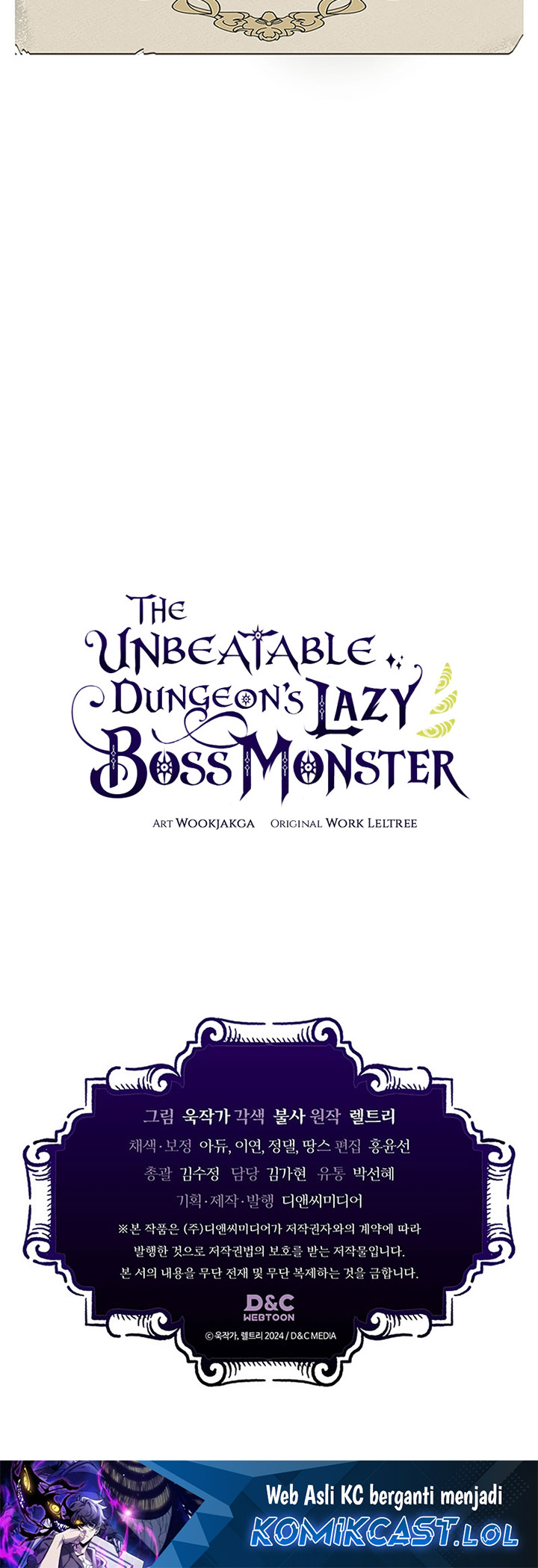 The Unbeatable Dungeon’s Lazy Boss Monster Chapter 8