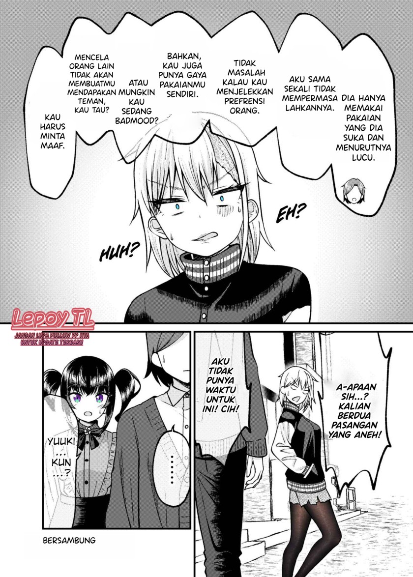 Kakakano Kakawatte Wa Ikenai Type No Musume Ga Kanojo Ni Natta Chapter 34