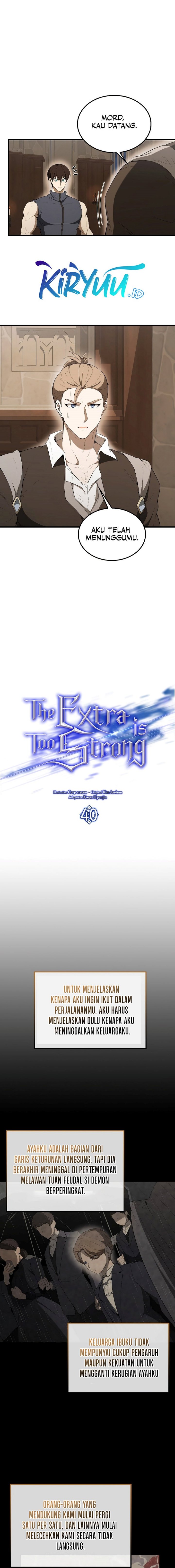 The Extra Is Too Strong Chapter 40