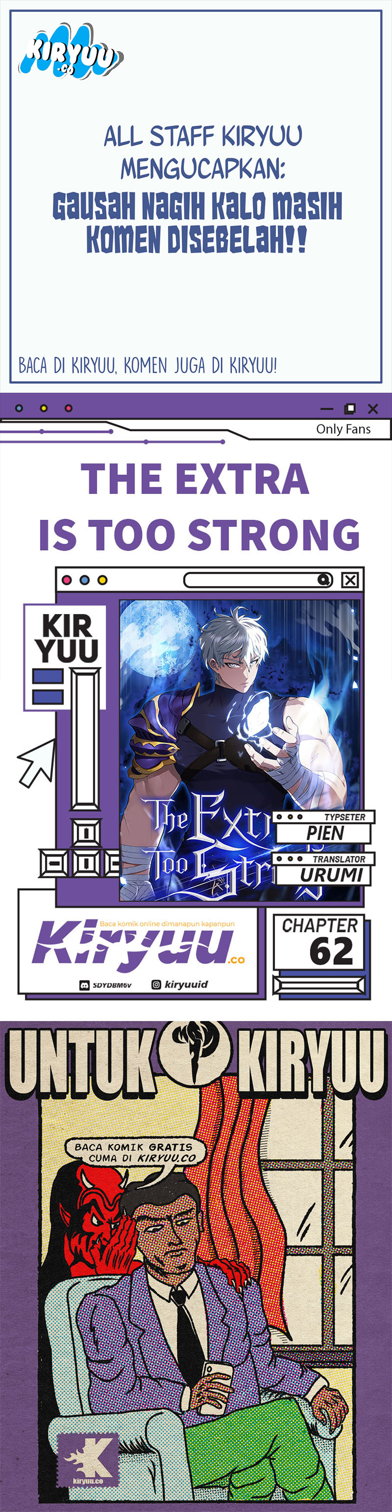 The Extra Is Too Strong Chapter 62