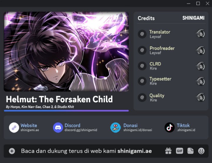 Helmut The Forsaken Child Chapter 41