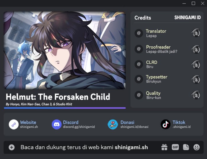 Helmut The Forsaken Child Chapter 43