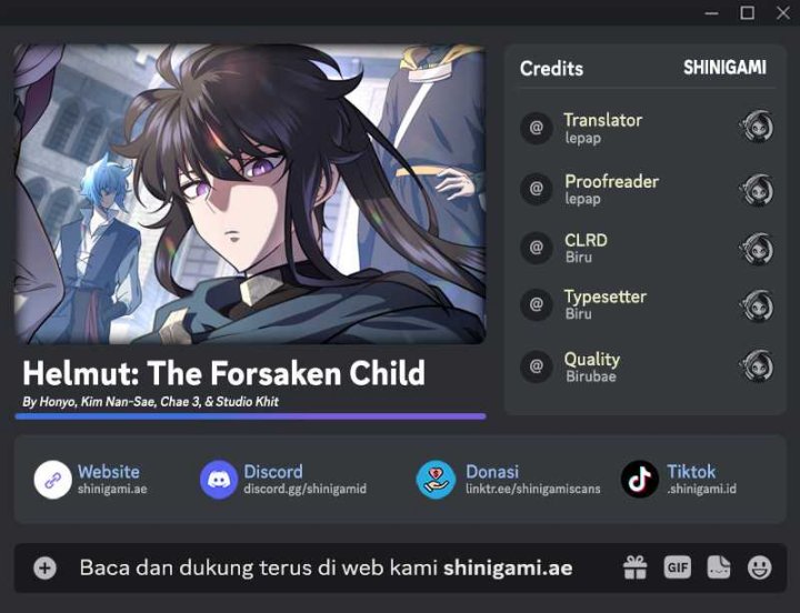 Helmut The Forsaken Child Chapter 53