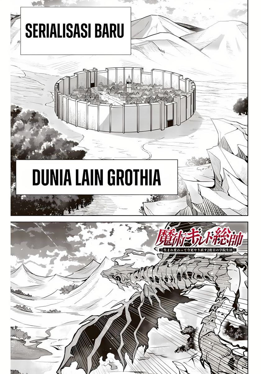 Majutsu Guild Sousui Umarekawatte Imasara Yarinaosu Nidome No Gakuin Seikatsu Chapter 1