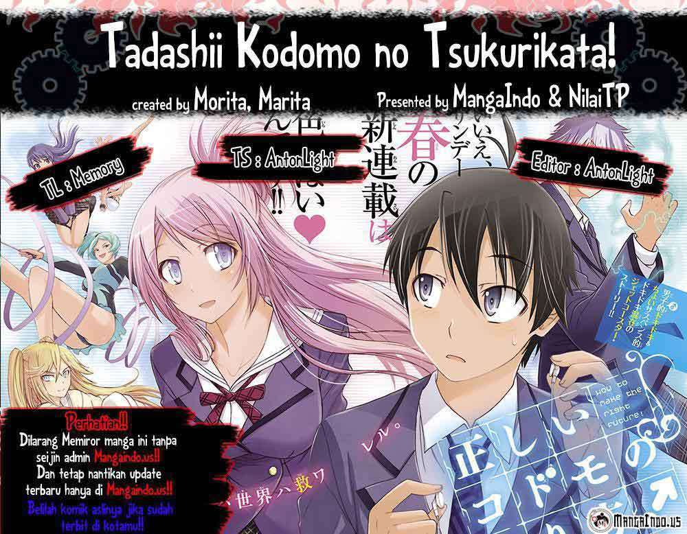 Tadashii Kodomo No Tsukurikata! Chapter 31
