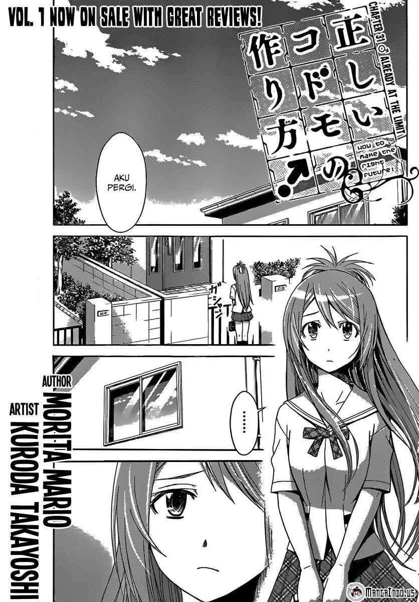 Tadashii Kodomo No Tsukurikata! Chapter 31