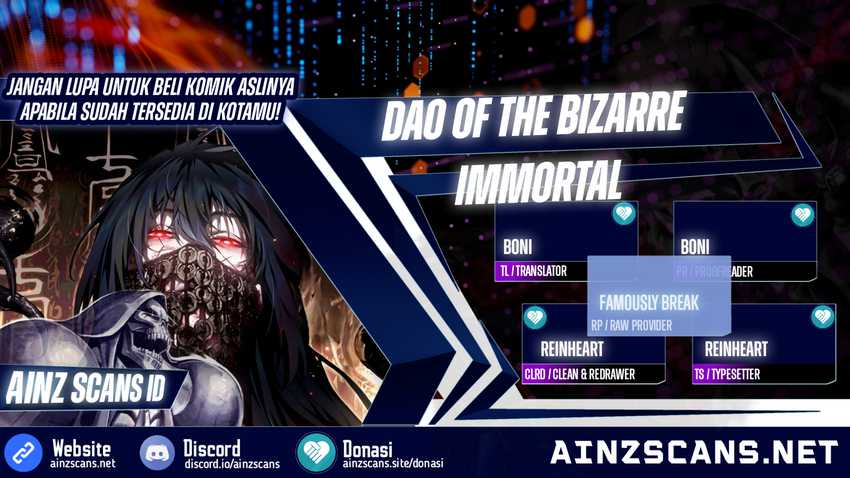 Dao Of The Bizarre Immortal Chapter 16