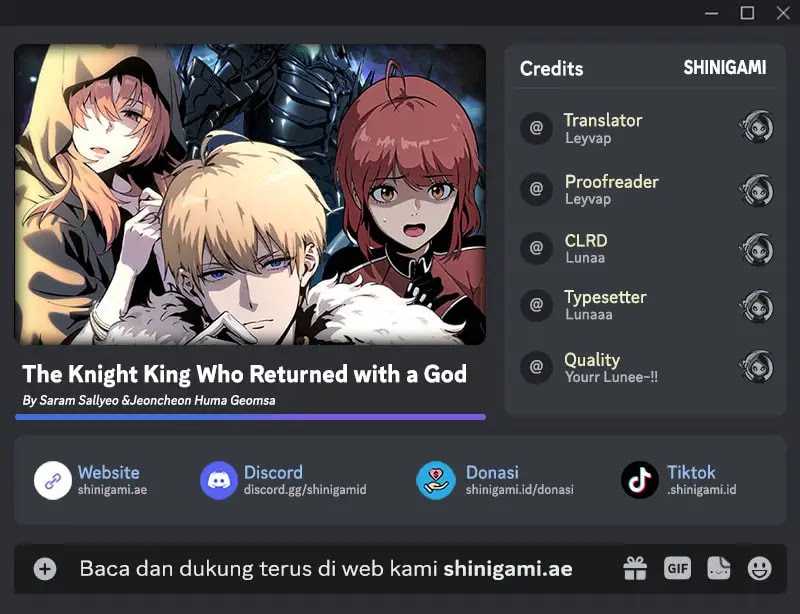 The Knight King Who Returned With A God Chapter 106