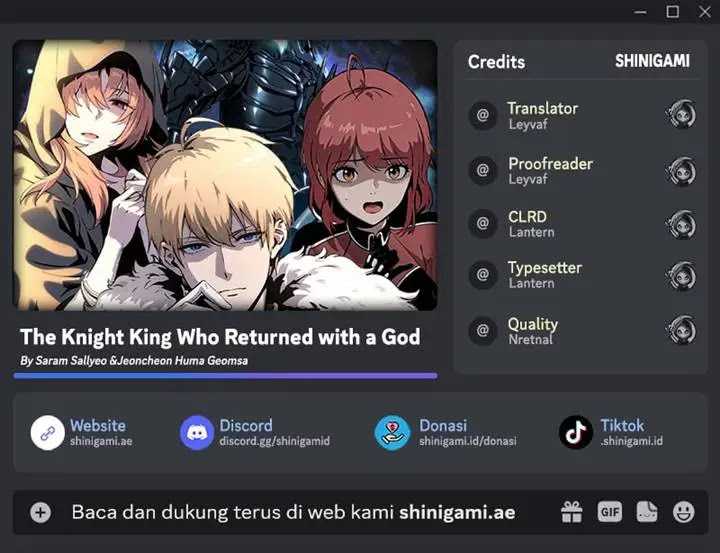 The Knight King Who Returned With A God Chapter 108