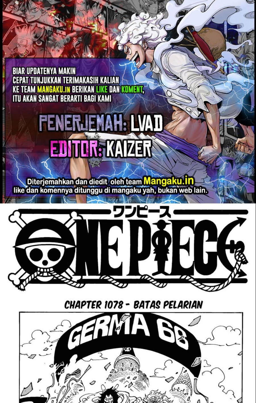 One Piece Chapter 1078