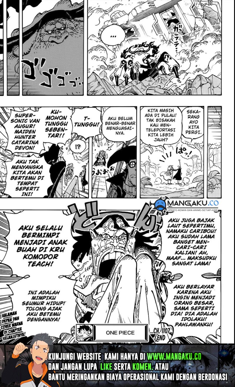 One Piece Chapter 1107