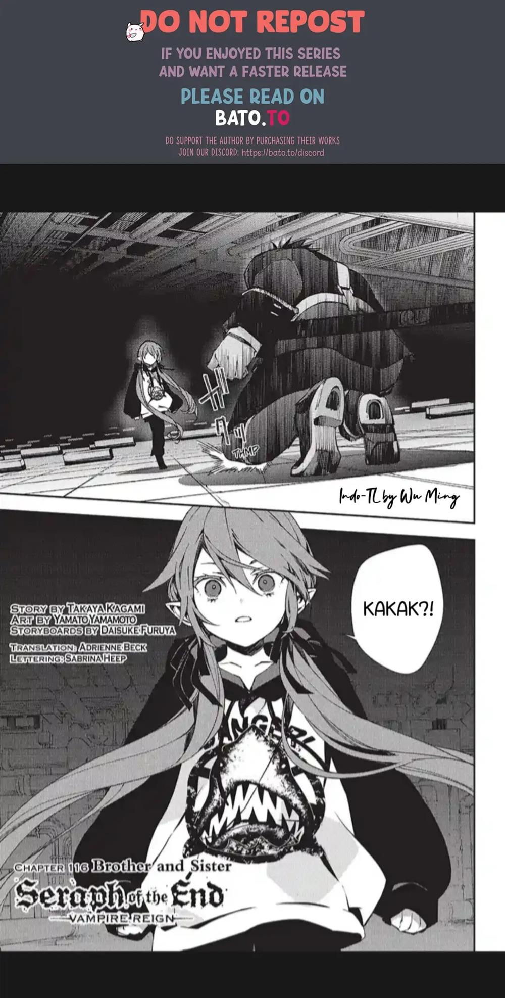 Owari No Seraph Chapter 116