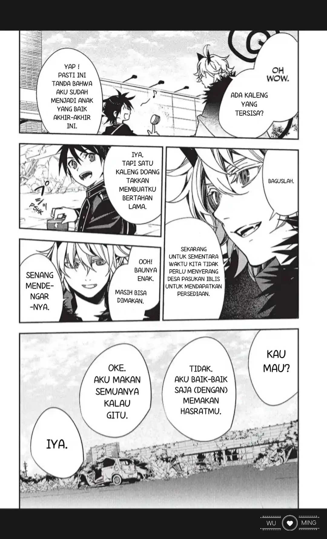 Owari No Seraph Chapter 120