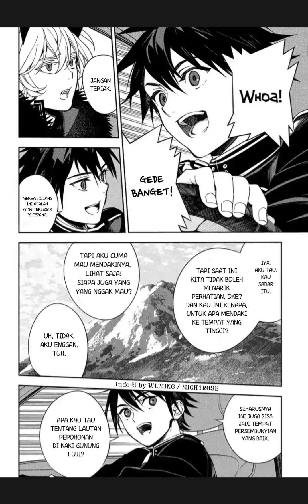 Owari No Seraph Chapter 121