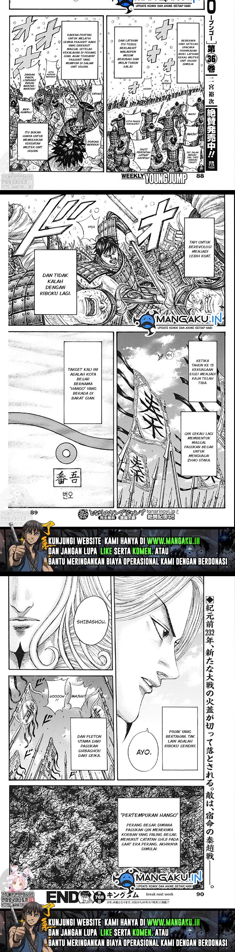 Kingdom Chapter 768