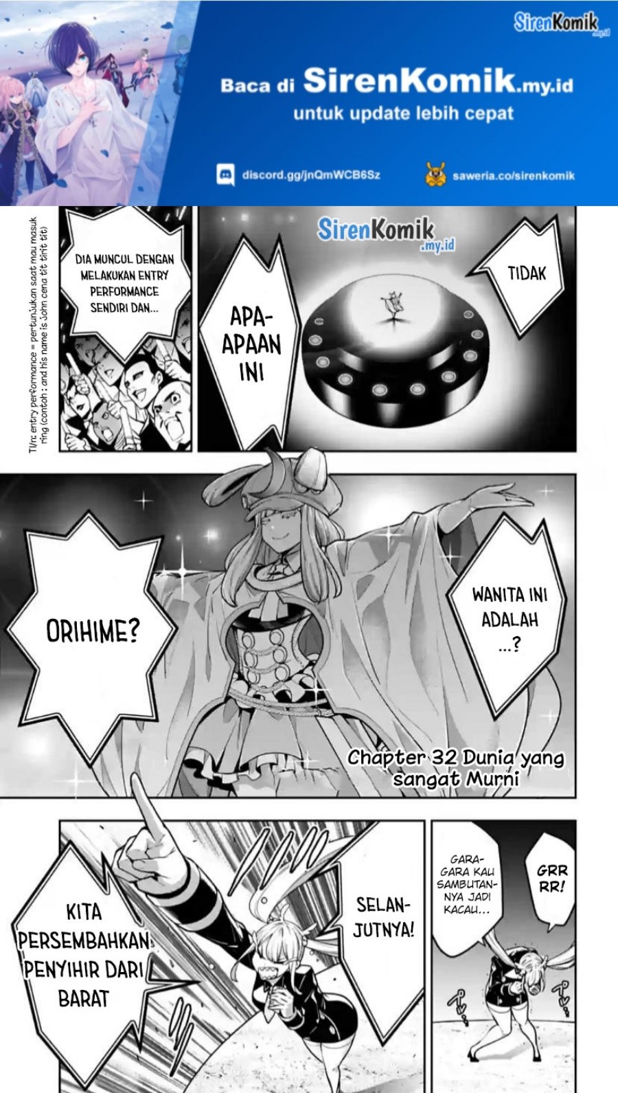 Majo Taisen Chapter 32