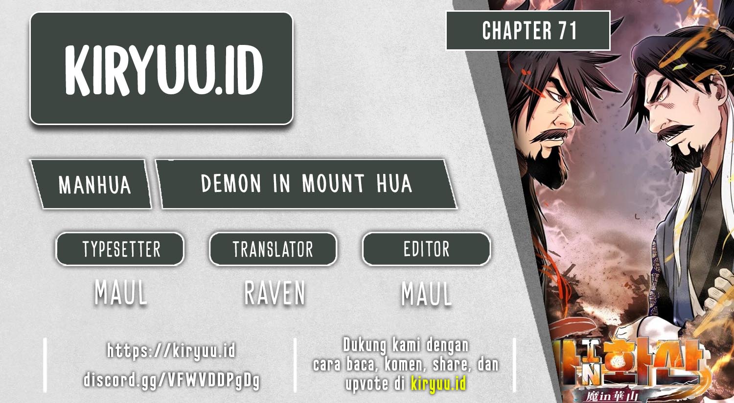 Demon In Mount Hua Chapter 71