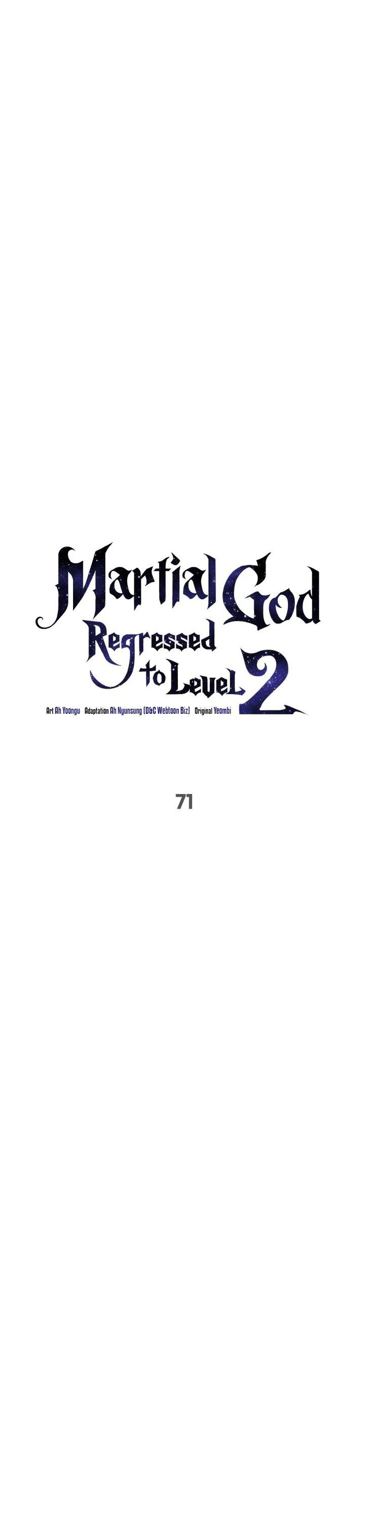 Martial God Regressed To Level 2 Chapter 71