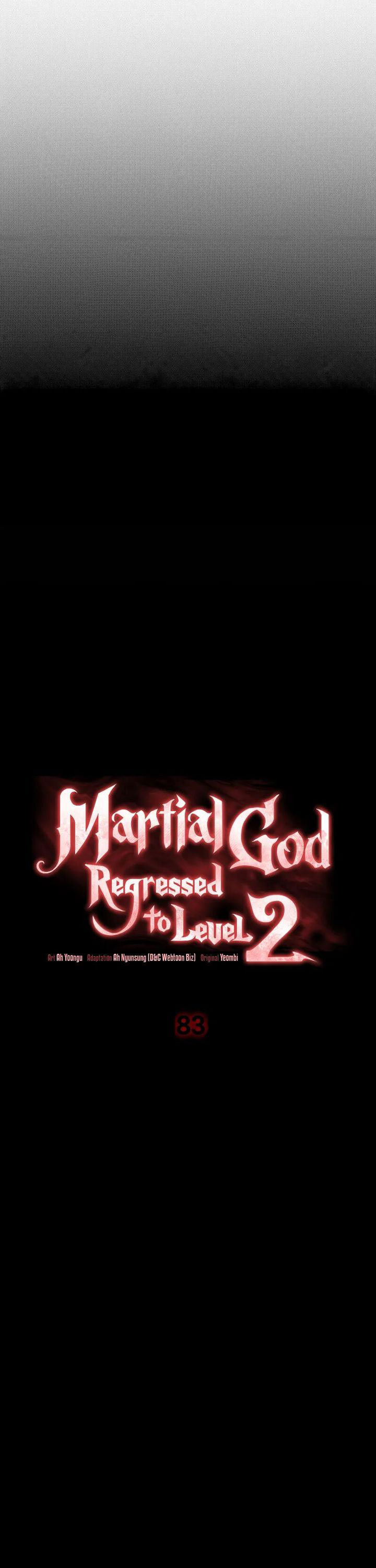 Martial God Regressed To Level 2 Chapter 83