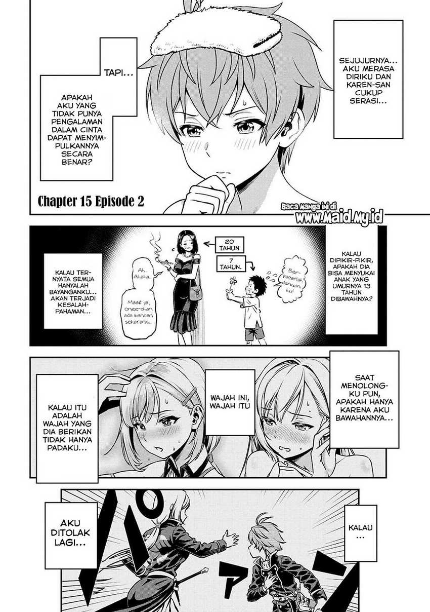 Toshiue Elite Onna Kishi Ga Boku No Mae De Dake Kawaii Chapter 15.2