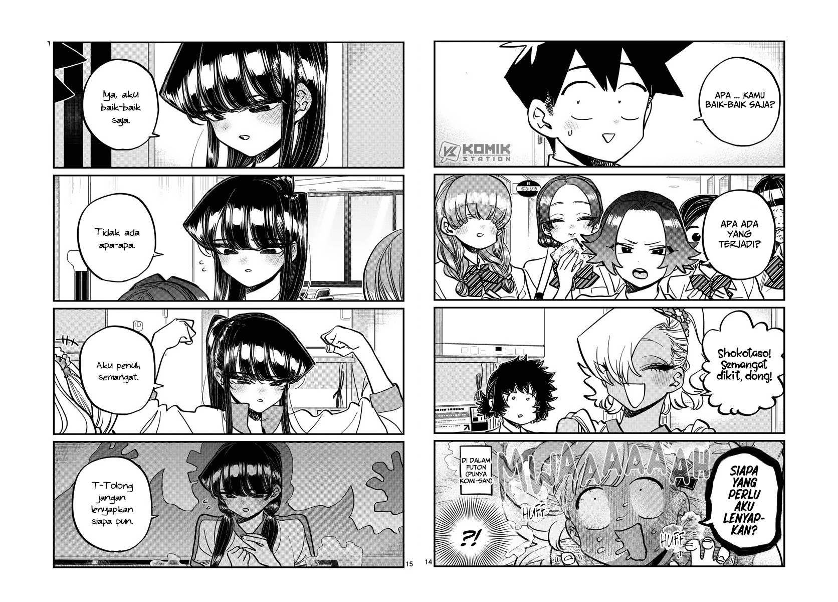 Komi-san Wa Komyushou Desu Chapter 382