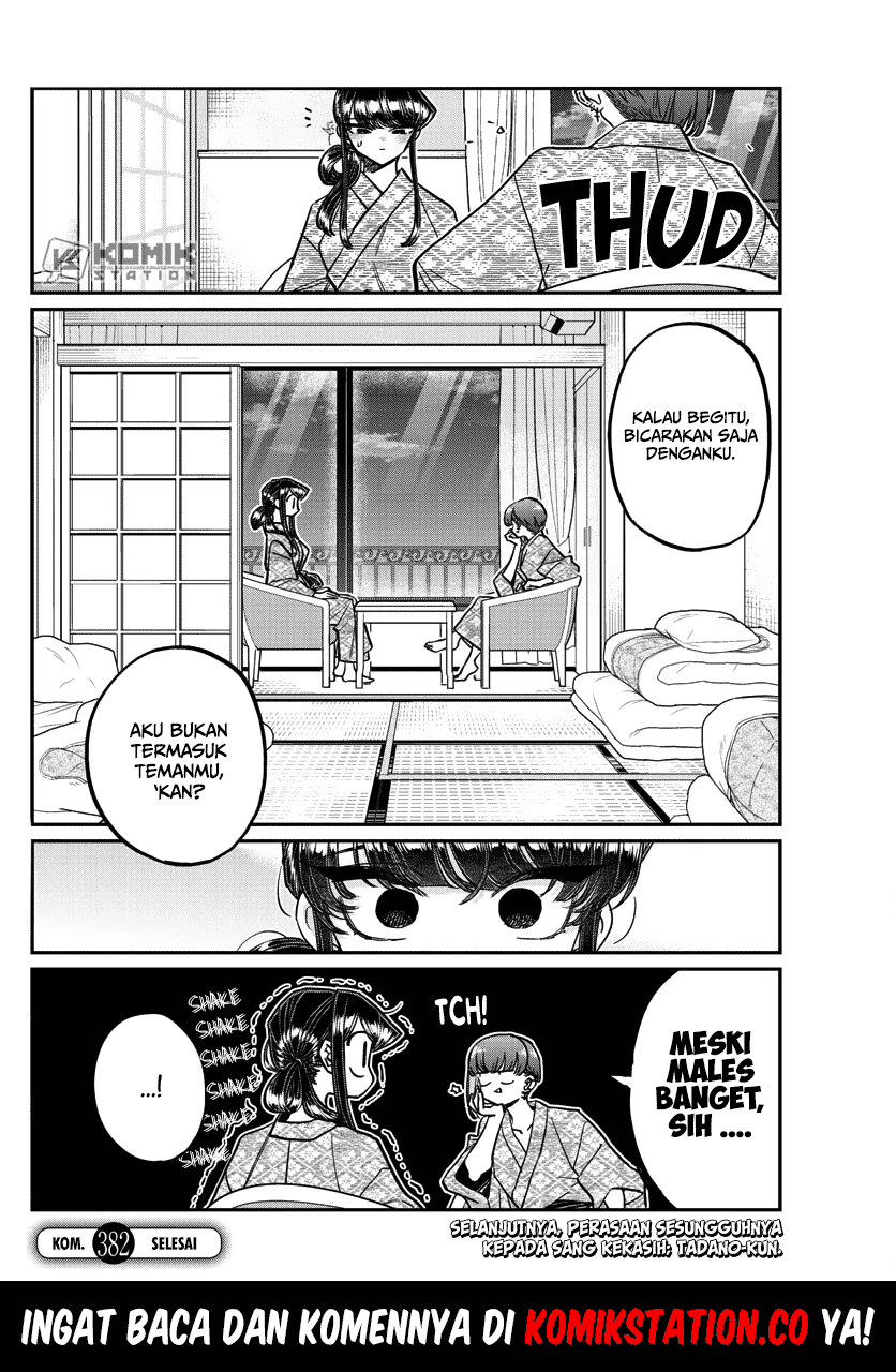 Komi-san Wa Komyushou Desu Chapter 382