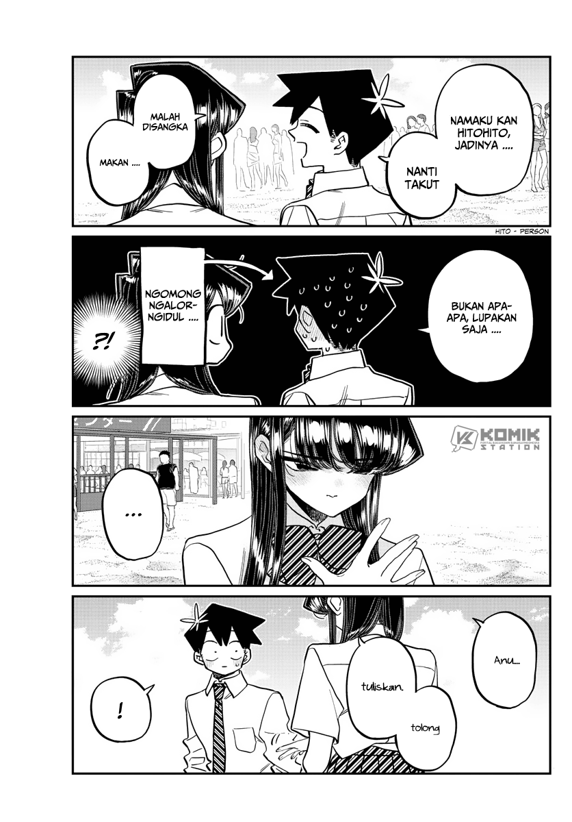 Komi-san Wa Komyushou Desu Chapter 386