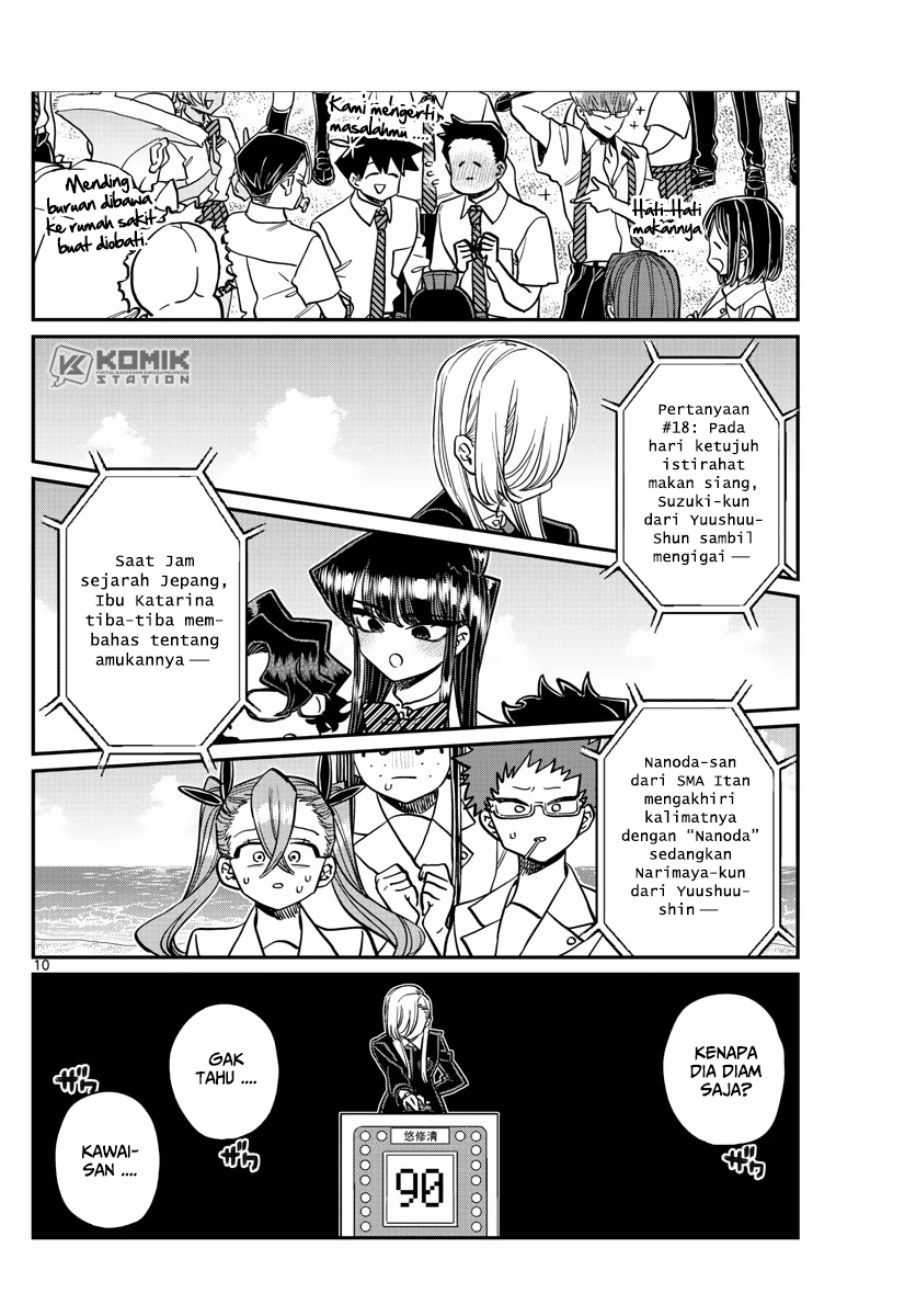 Komi-san Wa Komyushou Desu Chapter 388