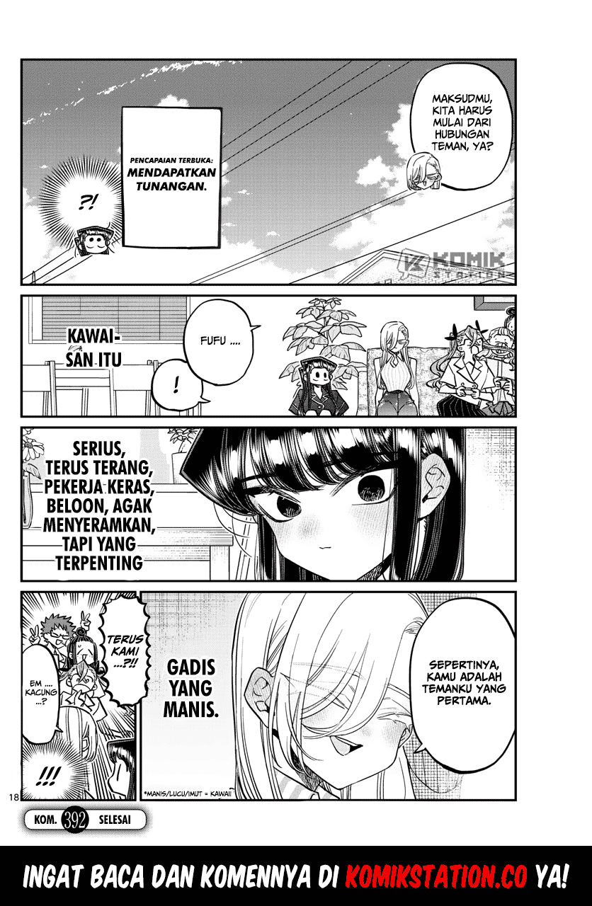 Komi-san Wa Komyushou Desu Chapter 392