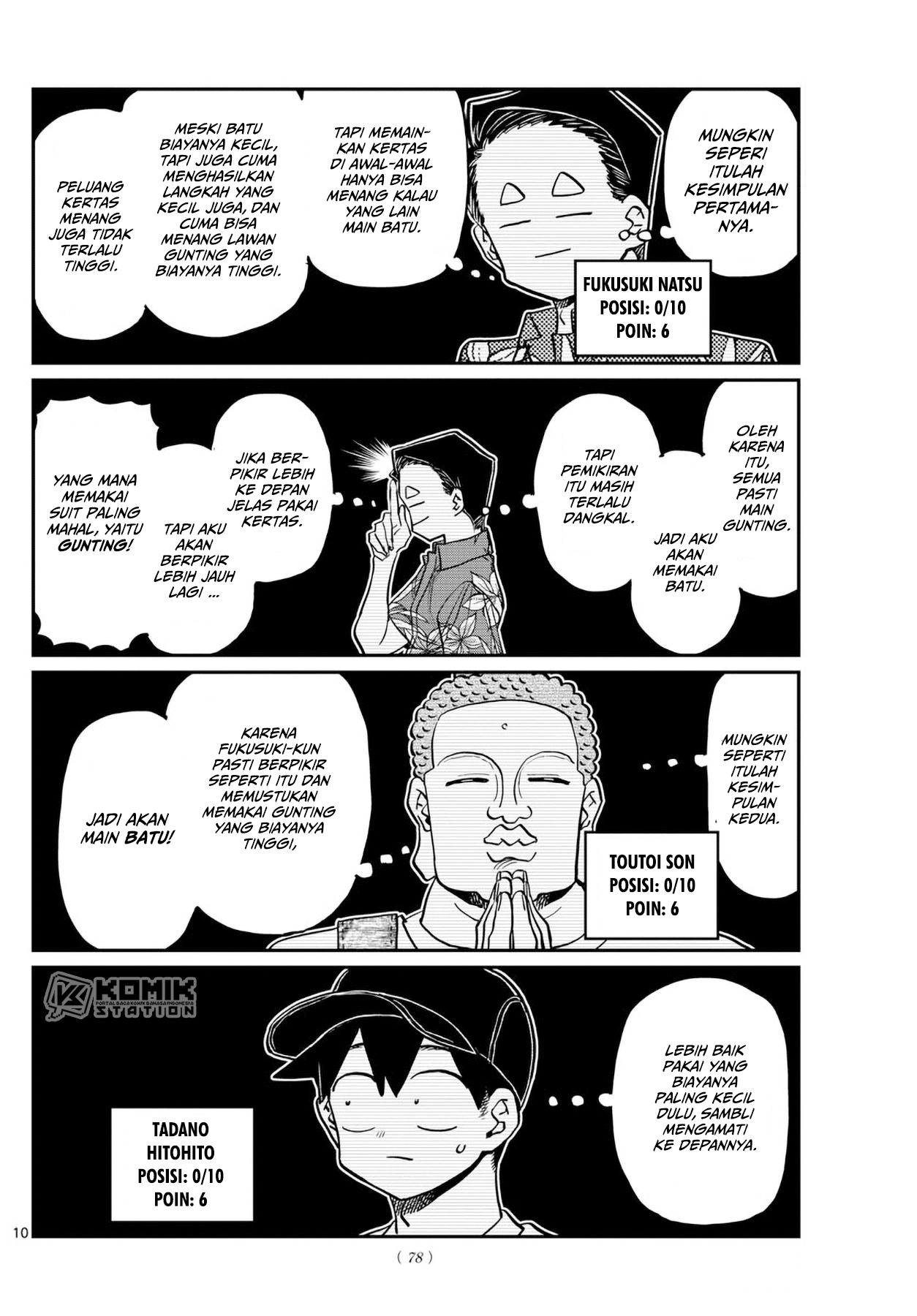 Komi-san Wa Komyushou Desu Chapter 394