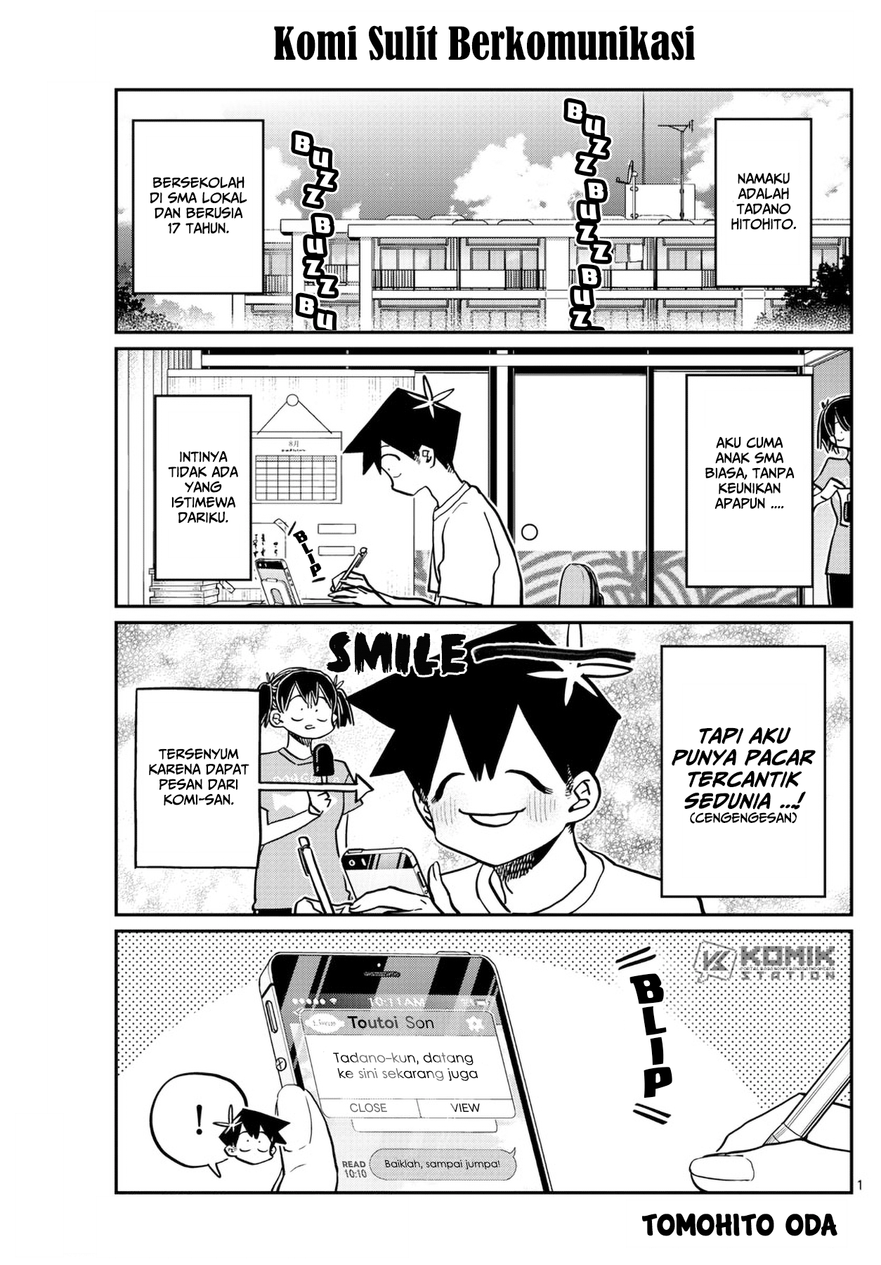 Komi-san Wa Komyushou Desu Chapter 394