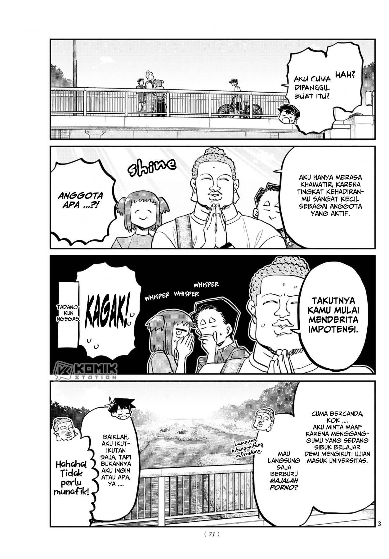 Komi-san Wa Komyushou Desu Chapter 394