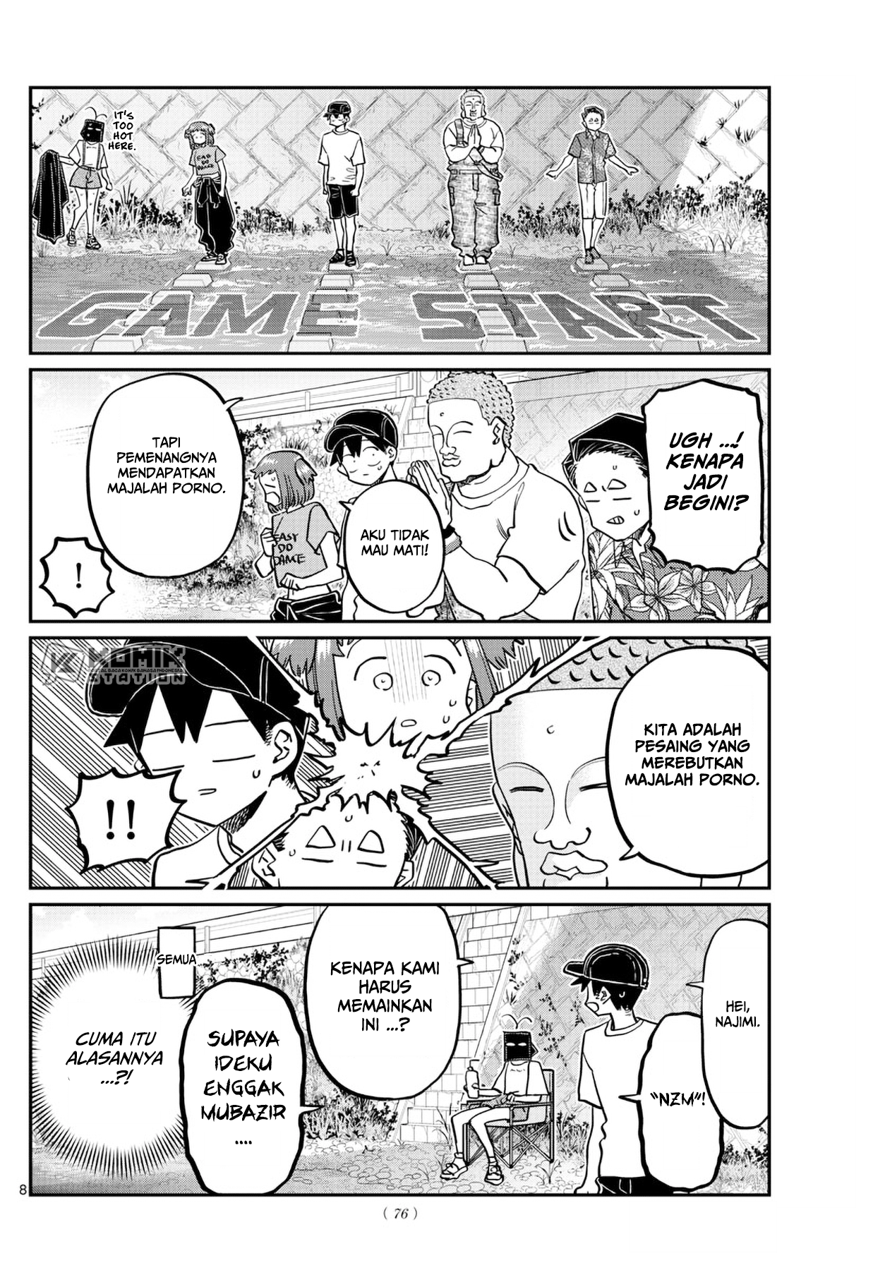 Komi-san Wa Komyushou Desu Chapter 394