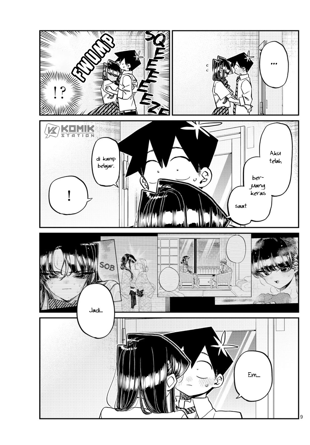 Komi-san Wa Komyushou Desu Chapter 395