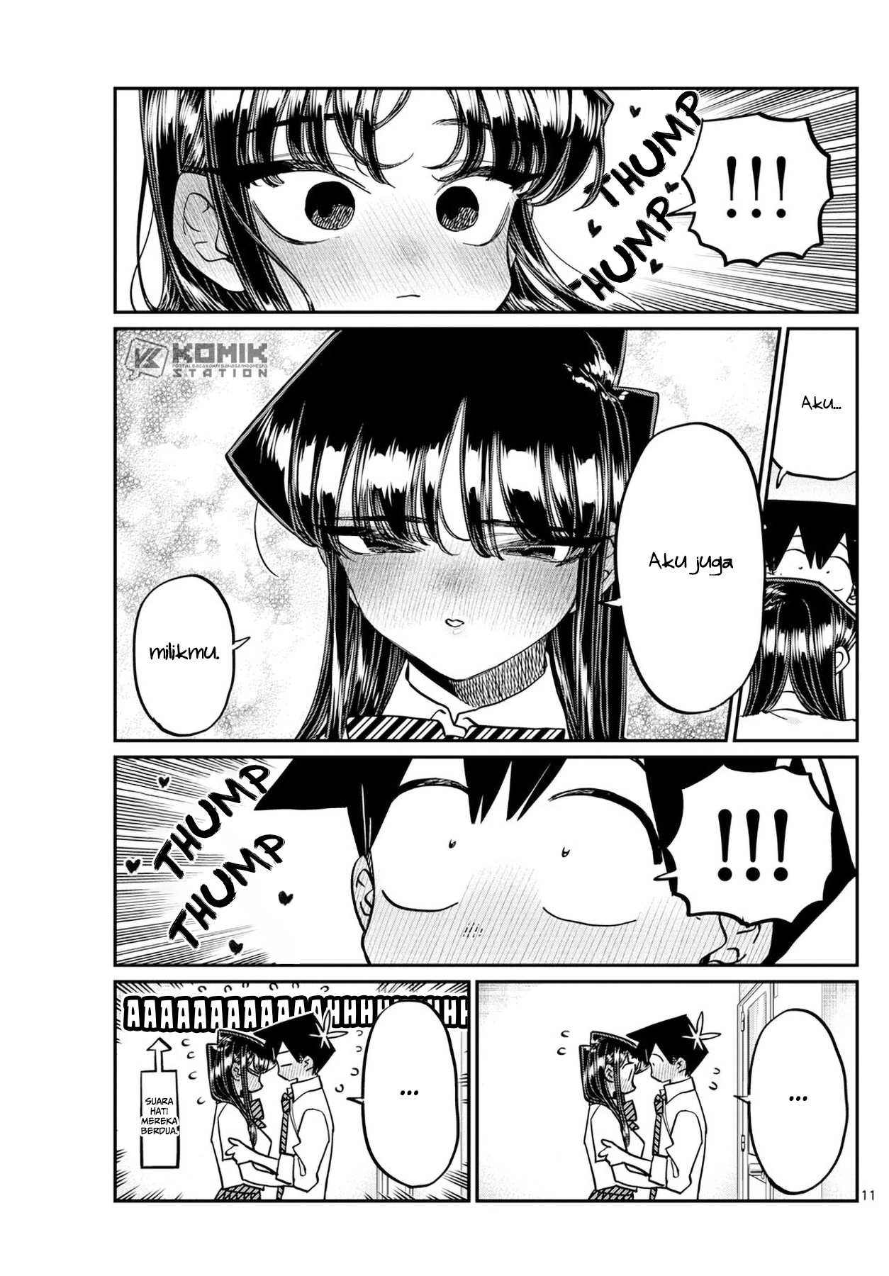 Komi-san Wa Komyushou Desu Chapter 395