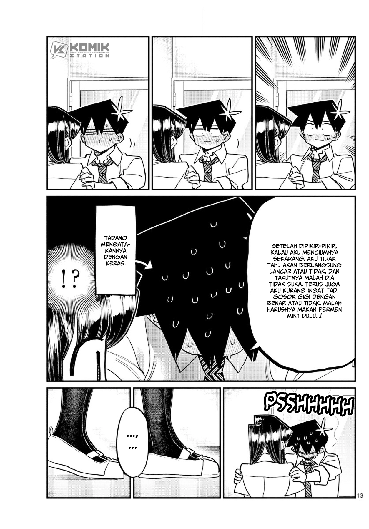 Komi-san Wa Komyushou Desu Chapter 395