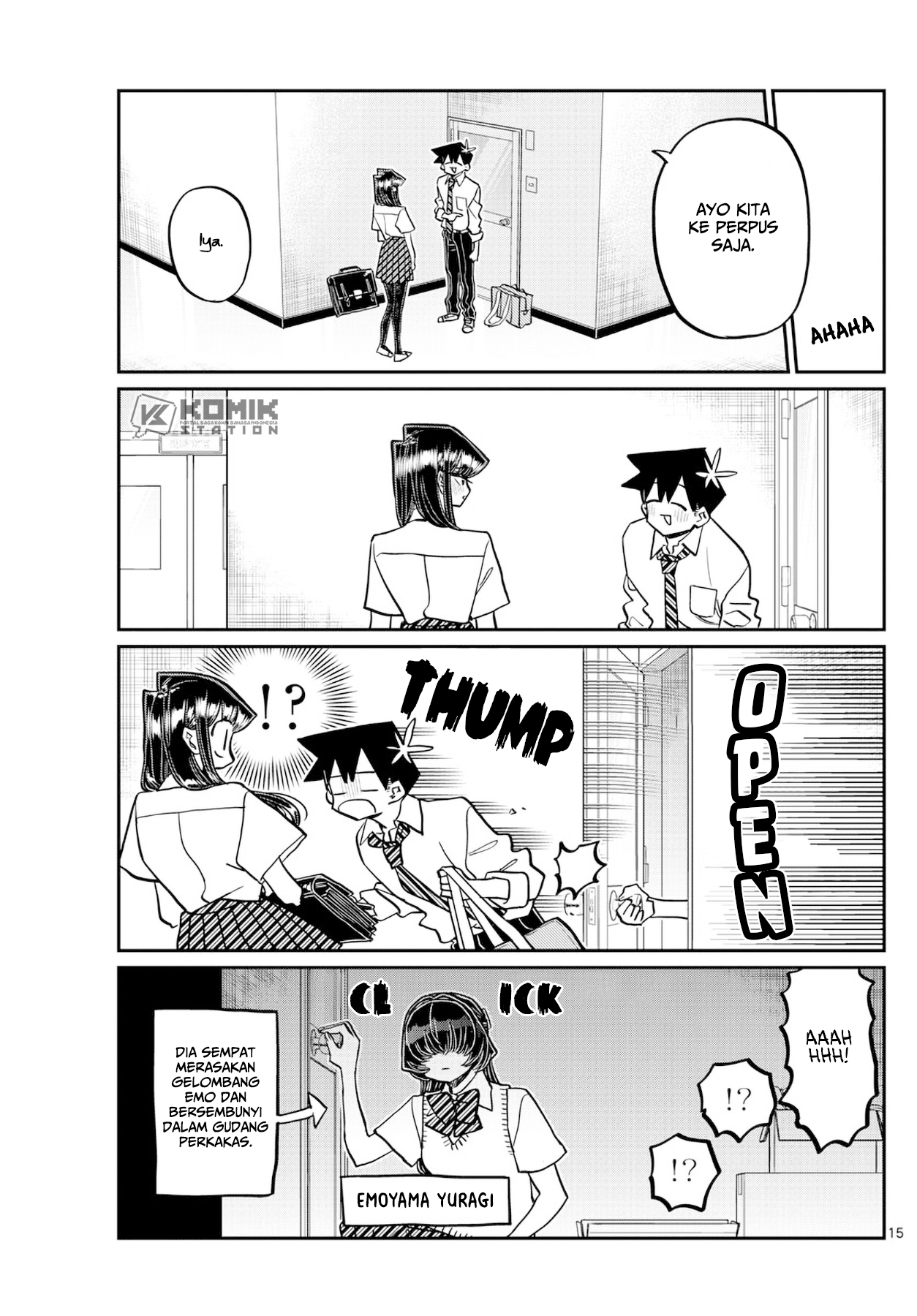 Komi-san Wa Komyushou Desu Chapter 395