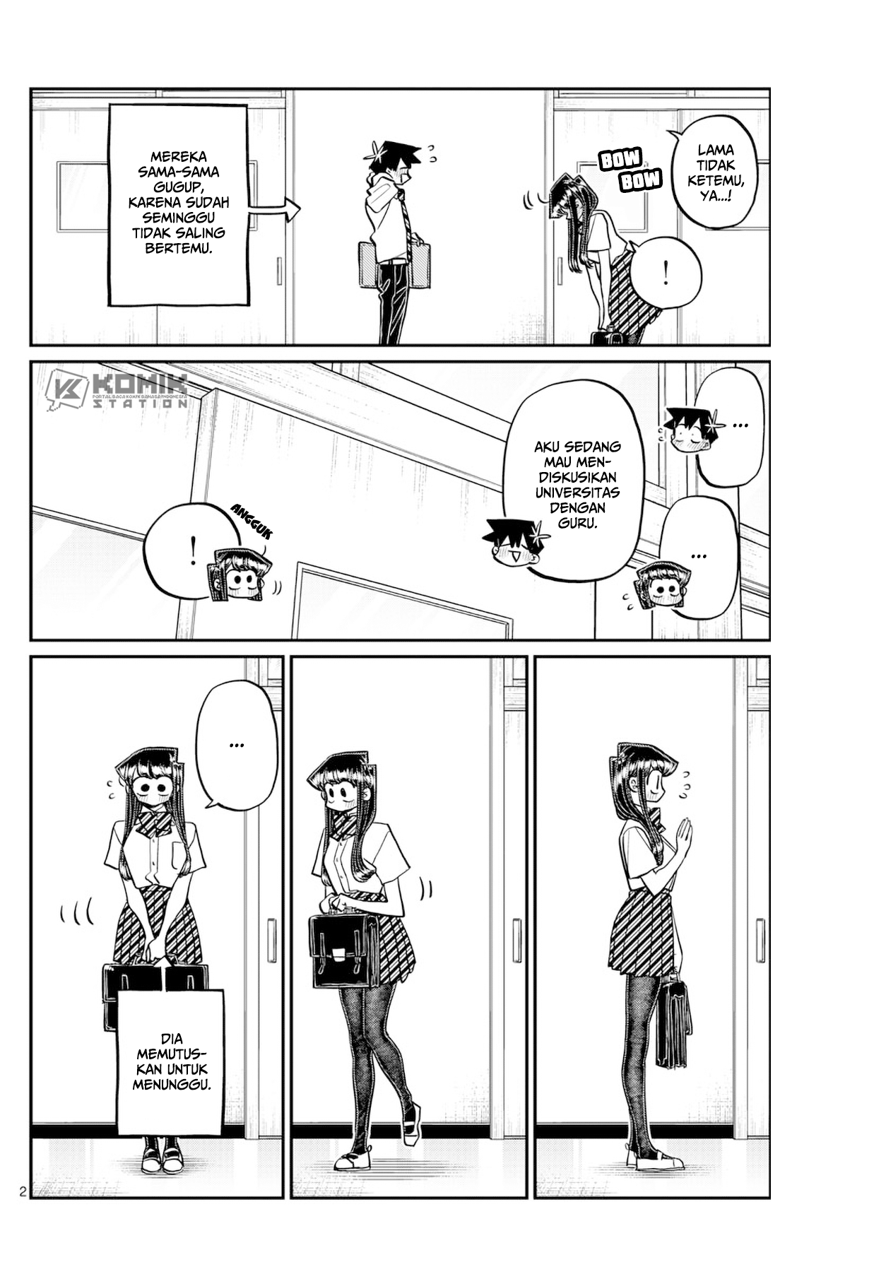 Komi-san Wa Komyushou Desu Chapter 395