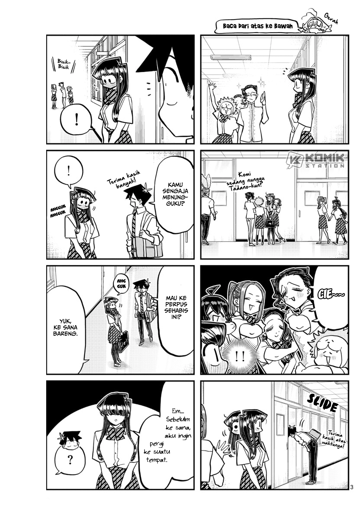 Komi-san Wa Komyushou Desu Chapter 395